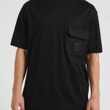 T-shirt uomo con tasca nera EM002978 AF10761UC001 EMPORIO ARMANI 
