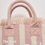 Borsa donna Colette a righe COLETTES 04231H MC2 SAINT BARTH 