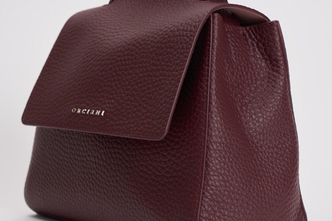 Borsa donna Sveva Soft Piccol a mano in pelle con tracolla chianti B01999SOF CHIANTI ORCIANI 