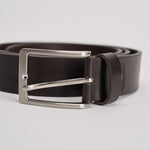 Cintura uomo in pelle nera MVF1 NERO ACCADEMIE TESSILI 
