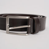 Cintura uomo in pelle nera MVF1 NERO ACCADEMIE TESSILI 