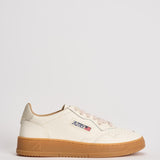 Sneakers uomo Medalist Low bianca e grigia AULM BD01 AUTRY 