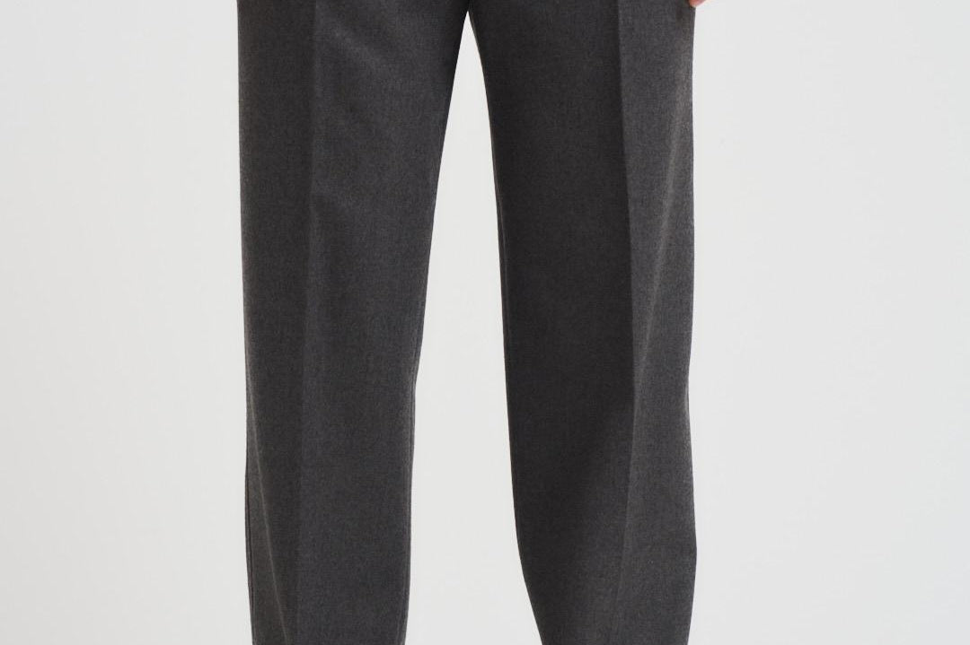 Pantalone uomo gamba dritta grigio BP191 WV008GY DROLE DE MONSIEUR 