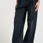 Pantalone donna Flavia blu navy GWP01203 P00234790100 GOLDEN GOOSE 