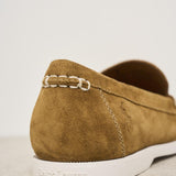 Mocassino uomo in suede marrone 803961293 003 RALPH LAUREN 