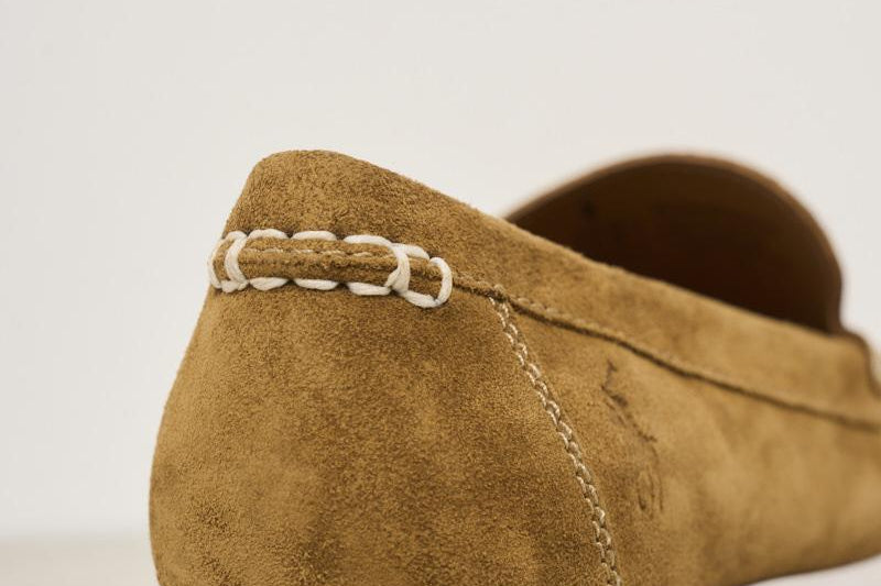 Mocassino uomo in suede marrone 803961293 003 RALPH LAUREN 