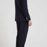 Abito uomo doppiopetto blu notte BOLGHERIPO 40011211 BRIGLIA 