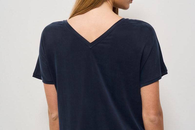 T-shirt donna girocollo blu 25710 60 RRD 