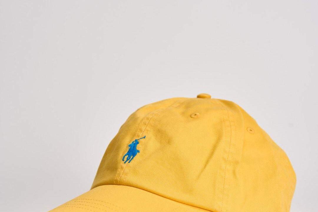Cappello uomo baseball giallo 710667709 080 RALPH LAUREN 