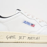 Sneakers uomo Medalist bianca e nera. AULM ML02 AUTRY 