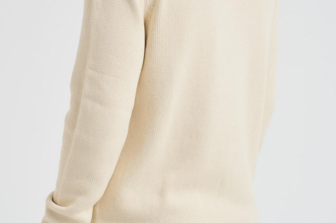 Maglia uomo in cotone panna 710810846 035 RALPH LAUREN 