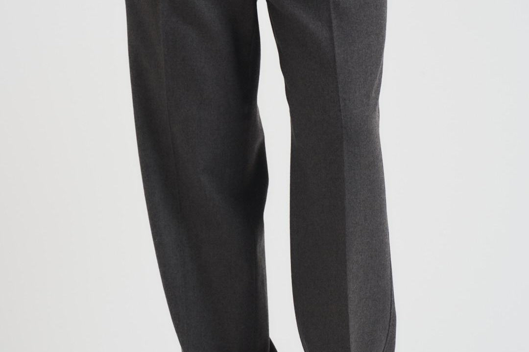Pantalone uomo gamba dritta grigio BP191 WV008GY DROLE DE MONSIEUR 