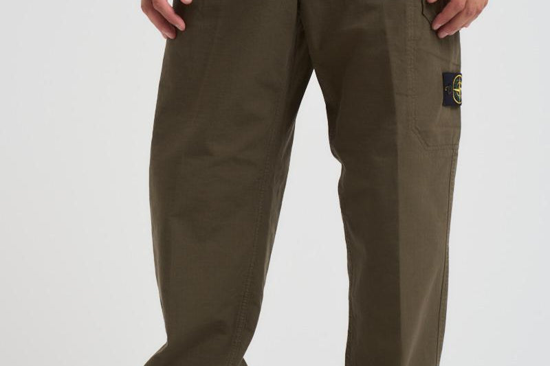 Pantalone uomo cargo verde militare 3100011 S0211V0054 STONE ISLAND 