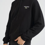 Felpa uomo con cappuccio con stampa multipla nera SH5947 031 LACOSTE 