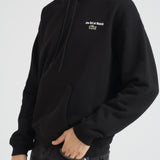 Felpa uomo con cappuccio con stampa multipla nera SH5947 031 LACOSTE 