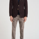 Giacca uomo monopetto bordeaux GL7297MF 293849C SANTANIELLO 