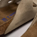 Sandalo arizona donna in suede 951303 TAUPE BIRKENSTOCK 