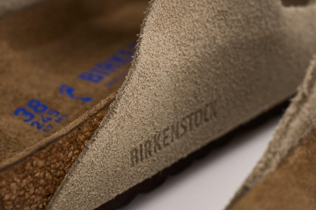 Sandalo arizona donna in suede 951303 TAUPE BIRKENSTOCK 