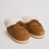 Stivale donna in pelle scamosciata marrone 1470090 ML06COGNACNATURAL MOON BOOT 