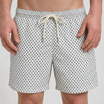Costume uomo stampa geometrica bianco DEWT 01 MC2 SAINT BARTH 