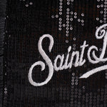 Borsa donna Vanity Mini Velvet con strass nero VANITYMINI VELV00 MC2 SAINT BARTH 