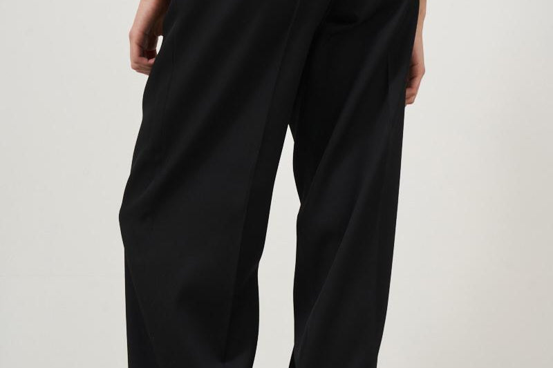 Pantalone donna in gabardine di lana GWP01203 P00154690100 GOLDEN GOOSE 