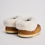 Stivale donna in pelle scamosciata marrone 1470090 ML06COGNACNATURAL MOON BOOT 