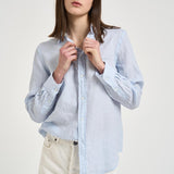 Camicia donna regular fit celeste 211970730 503 RALPH LAUREN 