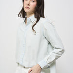 Camicia donna celeste in cotone 211891420 001 RALPH LAUREN 
