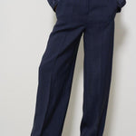 Pantalone donna Marlee blu Y5SQ49 K92 SEMICOUTURE 