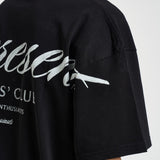 T-shirt uomo girocollo nera 41201 001BLACK REPRESENT 