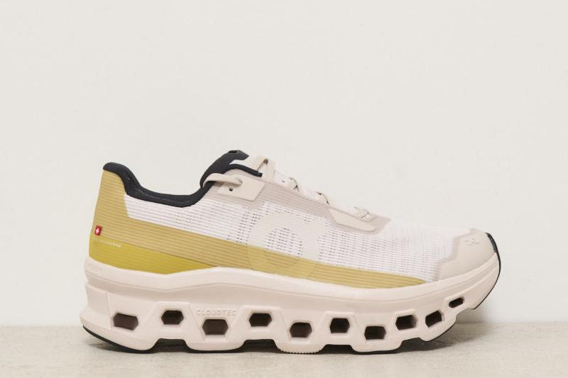 Sneakers uomo Monster Void ocra e bianche 3MF10673352 SILVER LENSE ON RUNNING 