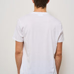 T-shirt uomo girocollo bianco TH6709 001 LACOSTE 