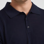 Polo uomo blu notte GMP01353 P00104150501 GOLDEN GOOSE 