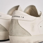 Sneakers donna Super Star bianca e grigia GWF00102 F00468510276 GOLDEN GOOSE 