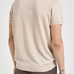 Polo uomo corda in maglia leggera M060202 111 ACCADEMIE TESSILI 