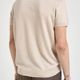 Polo uomo corda in maglia leggera M060202 111 ACCADEMIE TESSILI 
