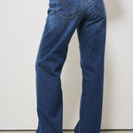 Jeans donna wide-leg denim blu DP427 DS0296800 DONDUP 