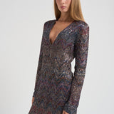 Mini abito scollo a V donna G1N BC005GS91P6 MISSONI 