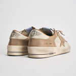 Sneakers uomo Stardan bianca e beige GMF00667 F00814015875 GOLDEN GOOSE 