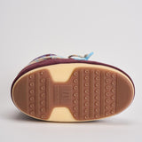 Stivale donna Icon Low Suede Burgundy 1409670 D013BURGUNDY MOON BOOT 