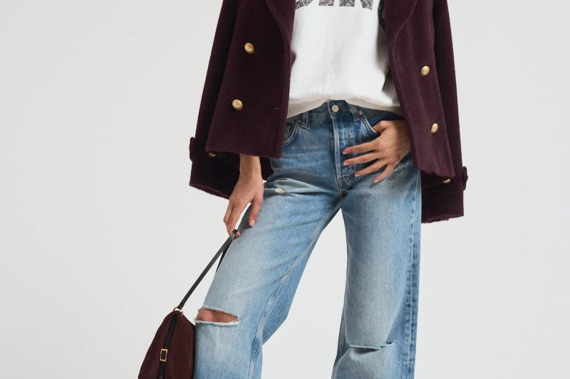 Felpa donna girocollo Jay bianca 11002 OFW1 ANINE BING 