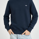 Felpa uomo girocollo blu SWPM 001B AUTRY 