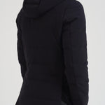 Piumino con cappuccio blu scuro F09MUCX581 18589 MONTECORE 