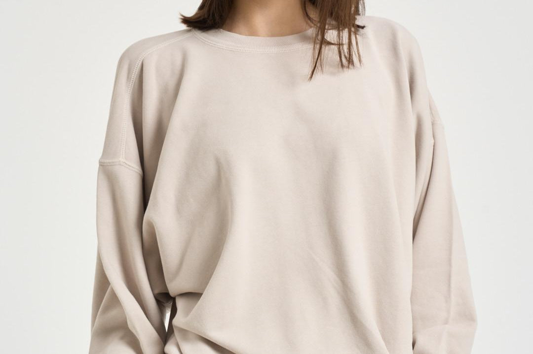 Felpa donna Sauria avorio SW0149FA D1M01E90BE MARANT ETOILE 