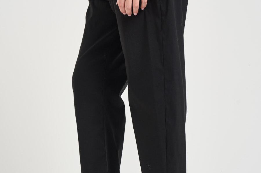 Pantalone donna Buddy nero S6SK44 Y69 SEMICOUTURE 