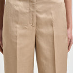 Pantaloni donna dritto beige A04210D 01926146 PESERICO 