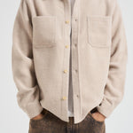 Camicia Lennon Bouclé avorio uomo 1000547 215 LES DEUX 