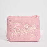 Pochette donna Aline in lana rosa ALINE WOOLHER21 MC2 SAINT BARTH 