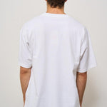 T-shirt uomo girocollo bianca con logo A14947 ONIAR100 DIESEL 